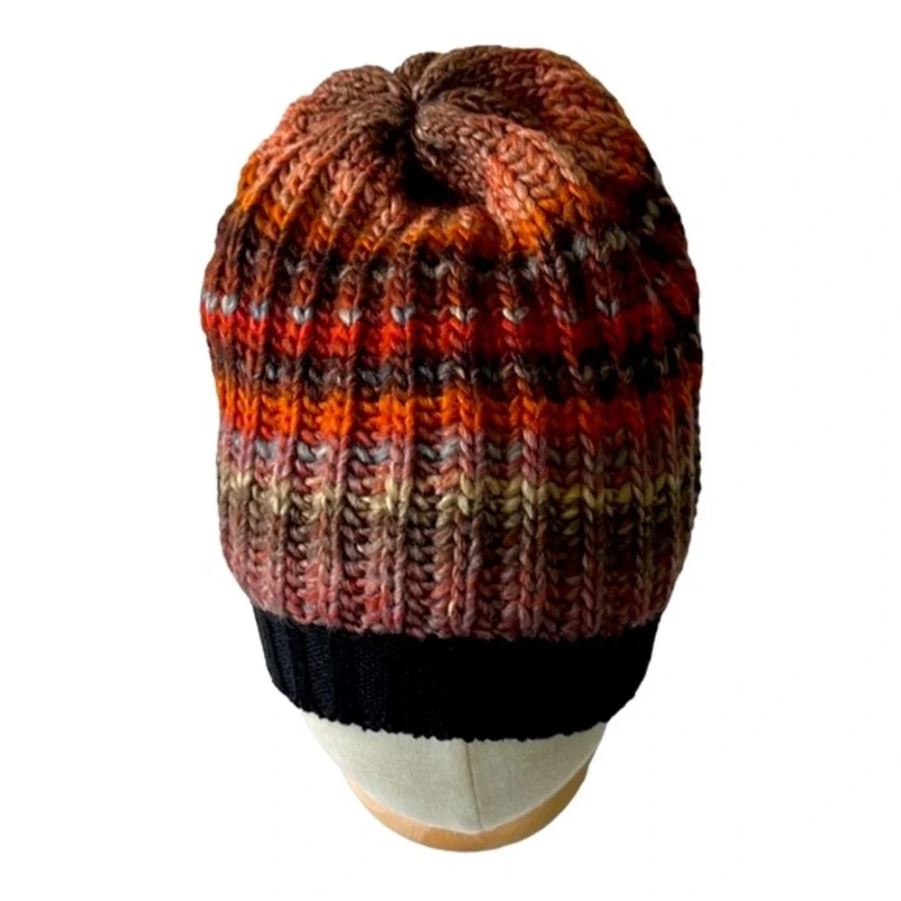 Missoni Multicolor Crochet-Knit Beanie, Red - Picture 10 of 16